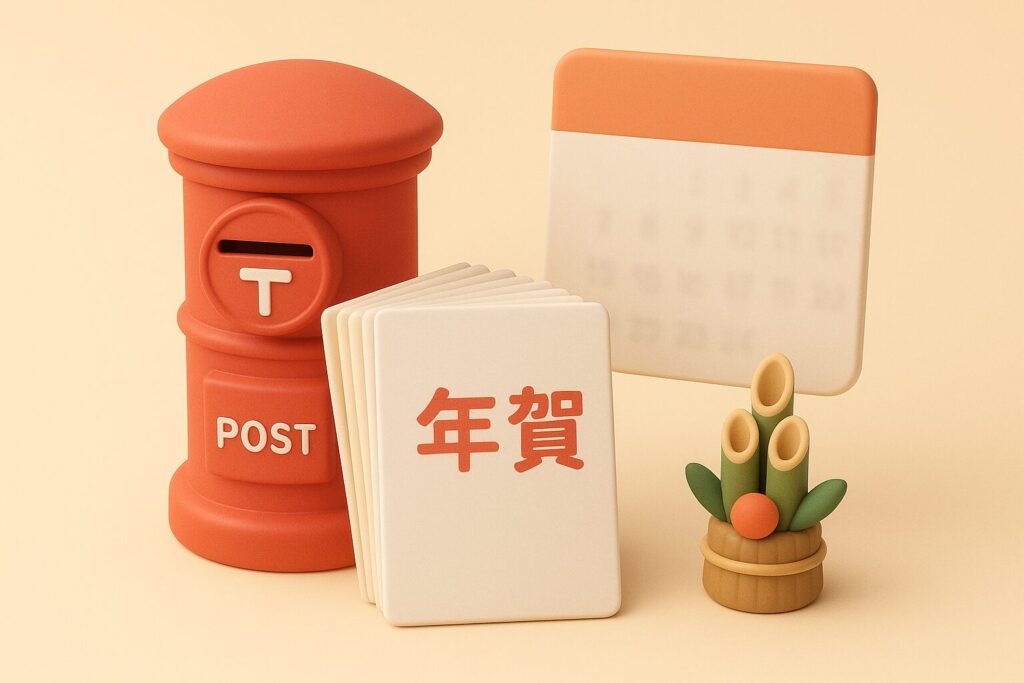 年賀状の締め切り・投函はいつまで？
