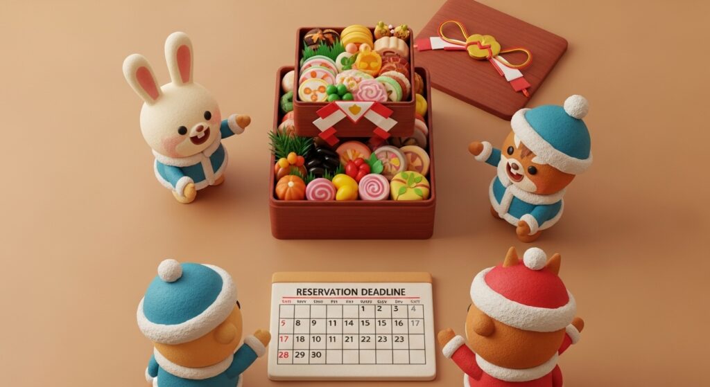 おせち予約はいつまで？間に合う目安