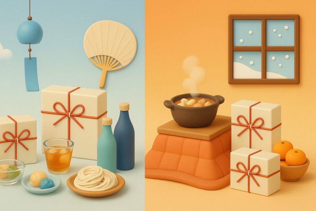 お歳暮 と お中元 違い