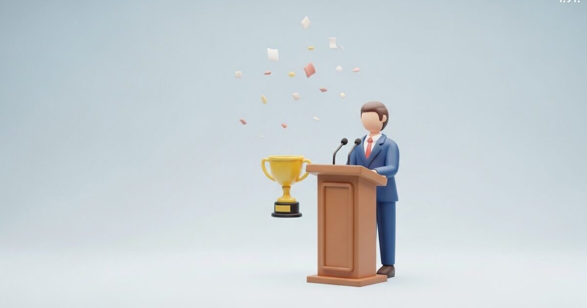 表彰式スピーチの文例