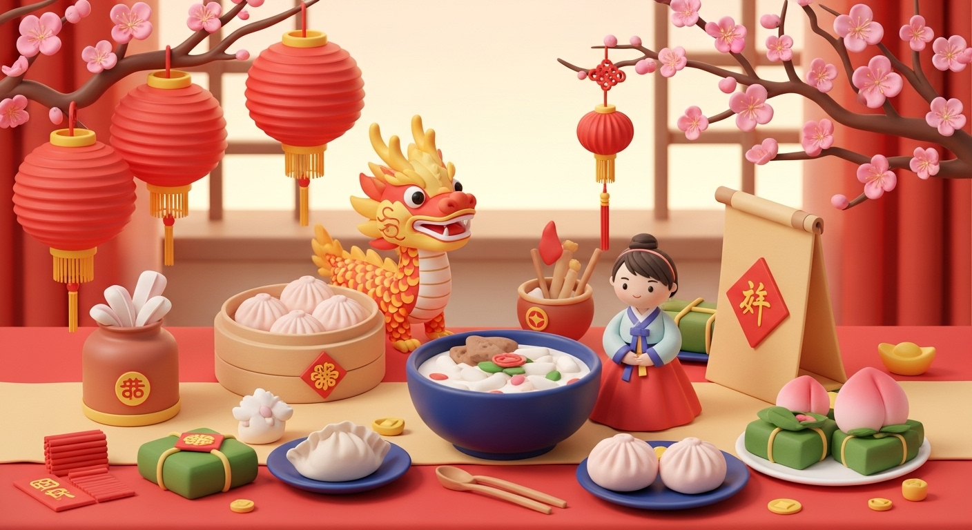 旧正月・春節 違い