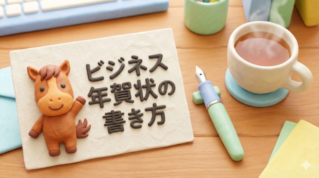 ビジネス年賀状の書き方