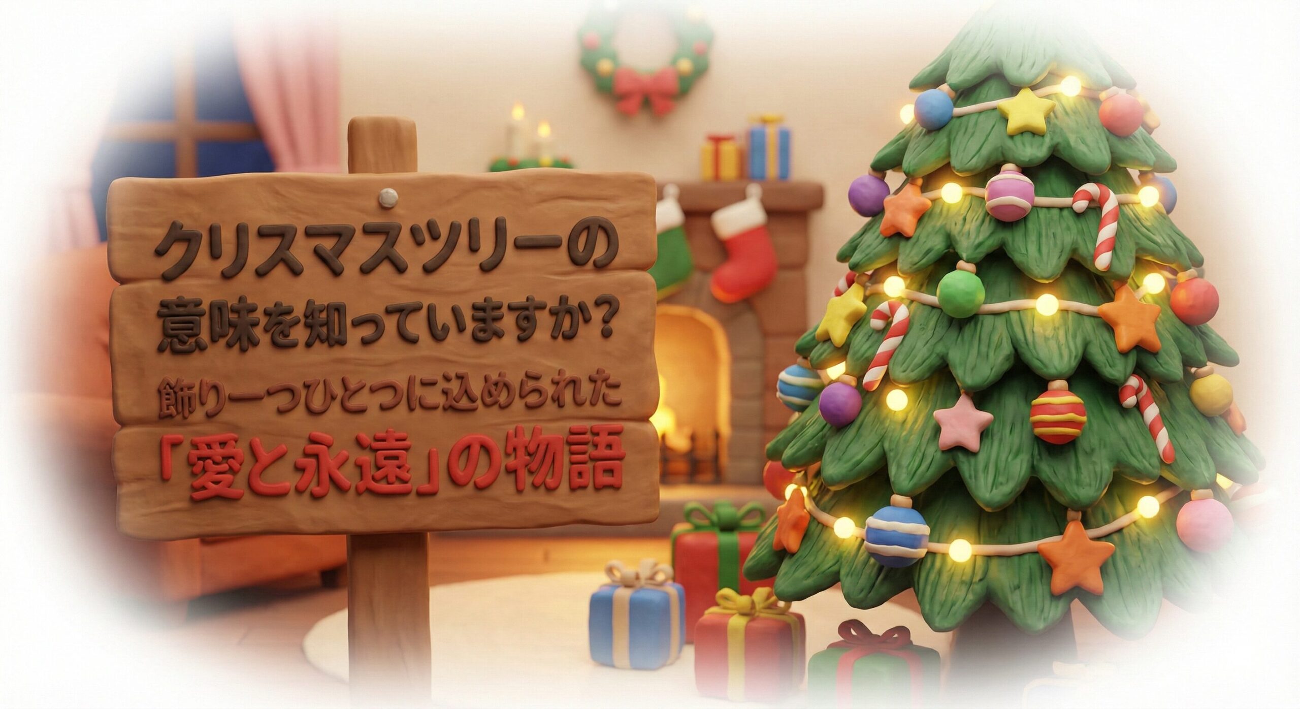 クリスマスツリーの本当の意味と飾りに込められた願い
