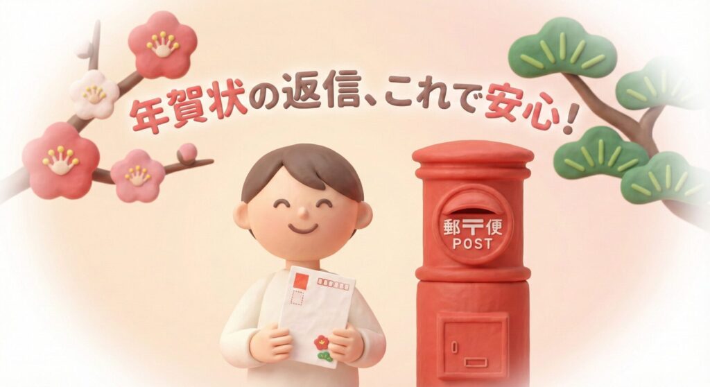 年賀状の返信いつまで?1月7日過ぎてもOK!文例とマナー完全版