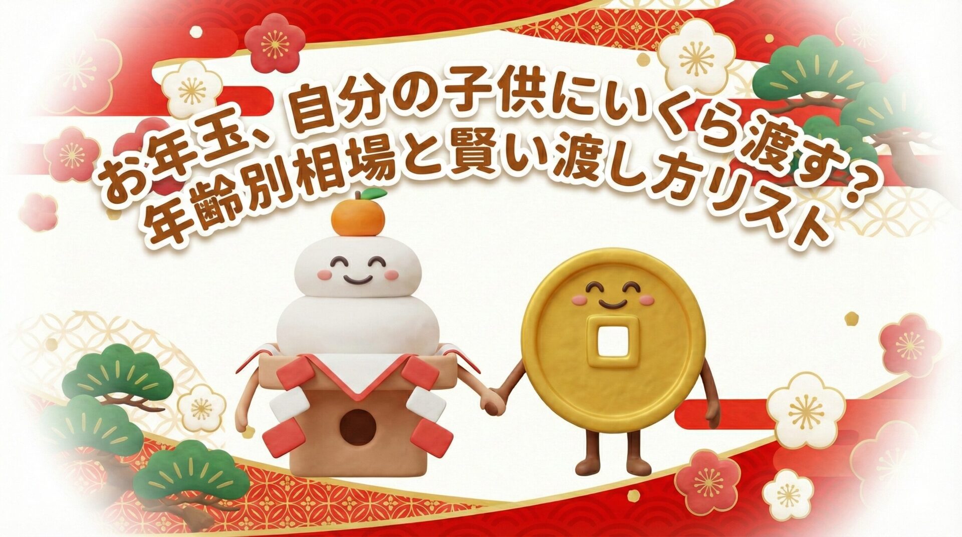 【2025年版】お年玉の相場とマナー!上司の子供に現金はNGな理由