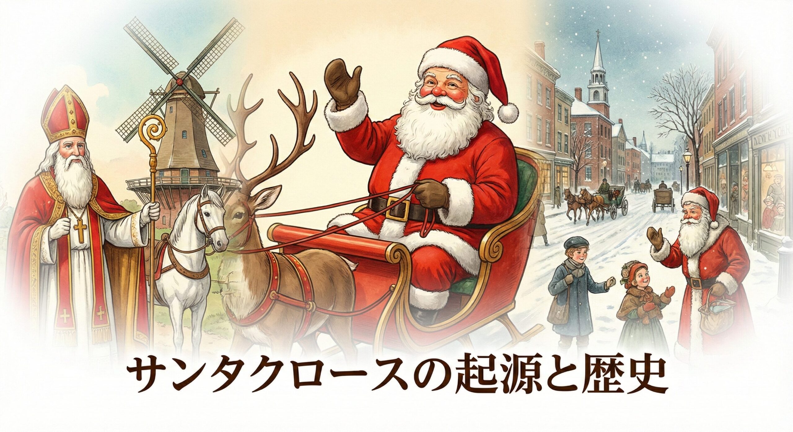 サンタクロースの歴史と起源