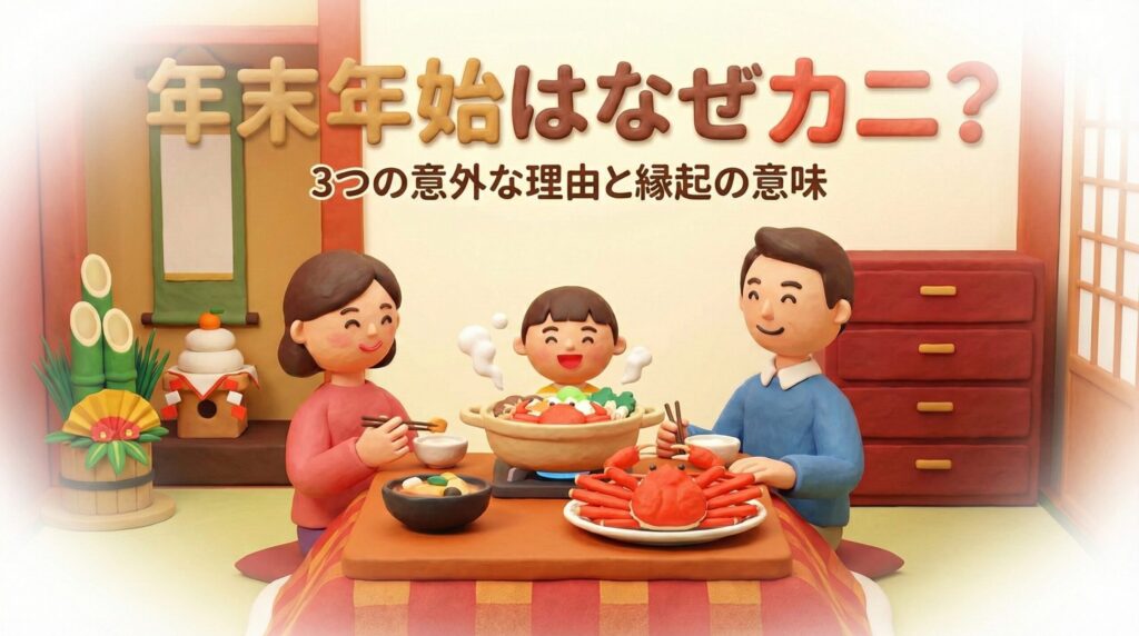 年末年始にカニを食べる理由