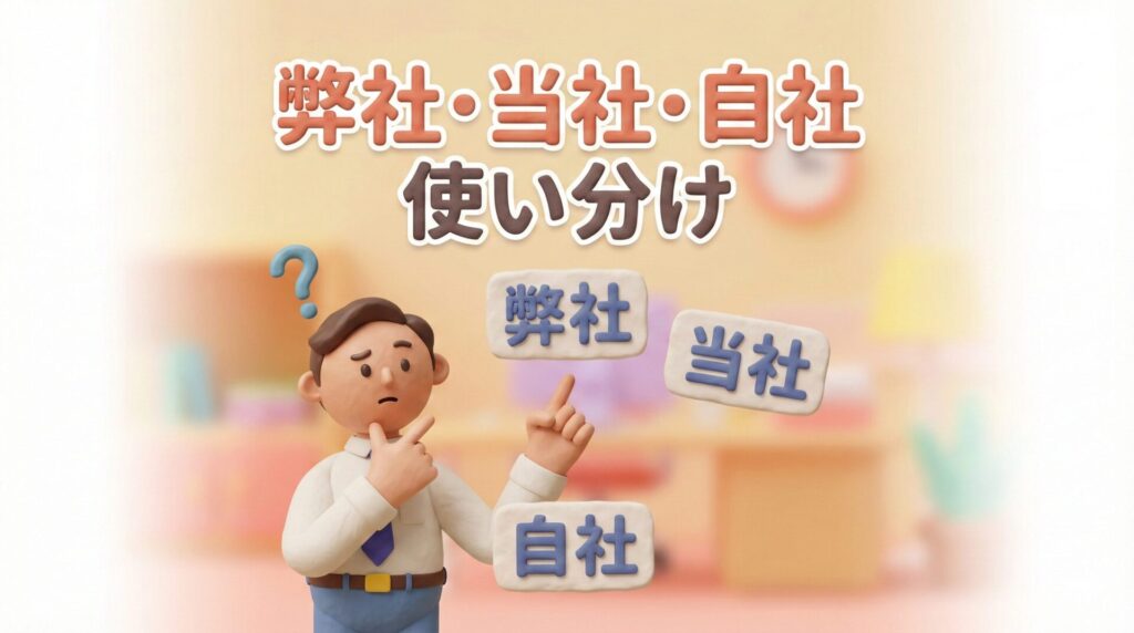 「弊社・当社・自社」の違い、10秒で解決！メール・面接での正しい使い分け