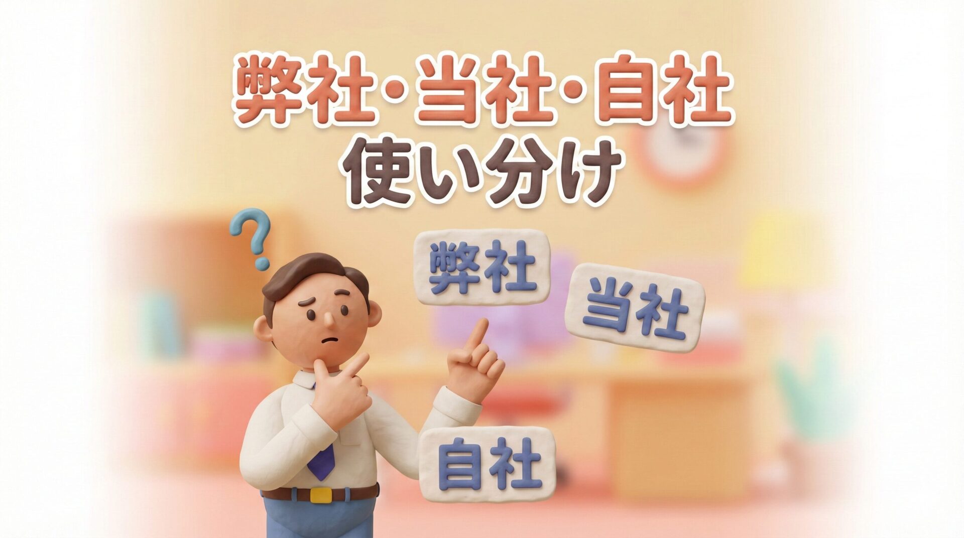 「弊社・当社・自社」の違い、10秒で解決!メール・面接での正しい使い分け