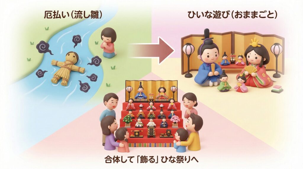 ひな祭りの由来を「超」わかりやすく解説！