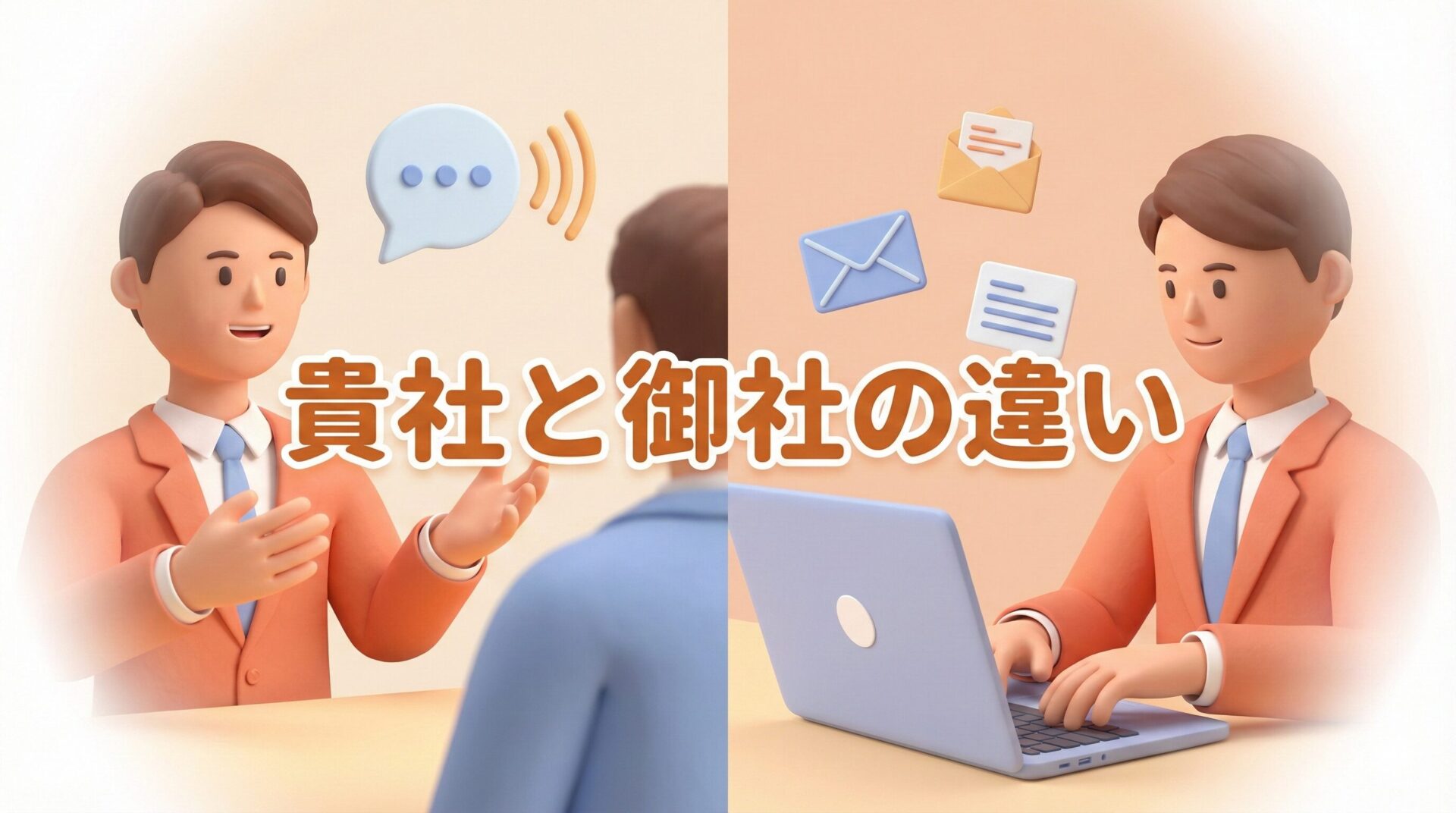 貴社と御社の違いはこれだけ!一瞬で覚える魔法のルールと使い分け