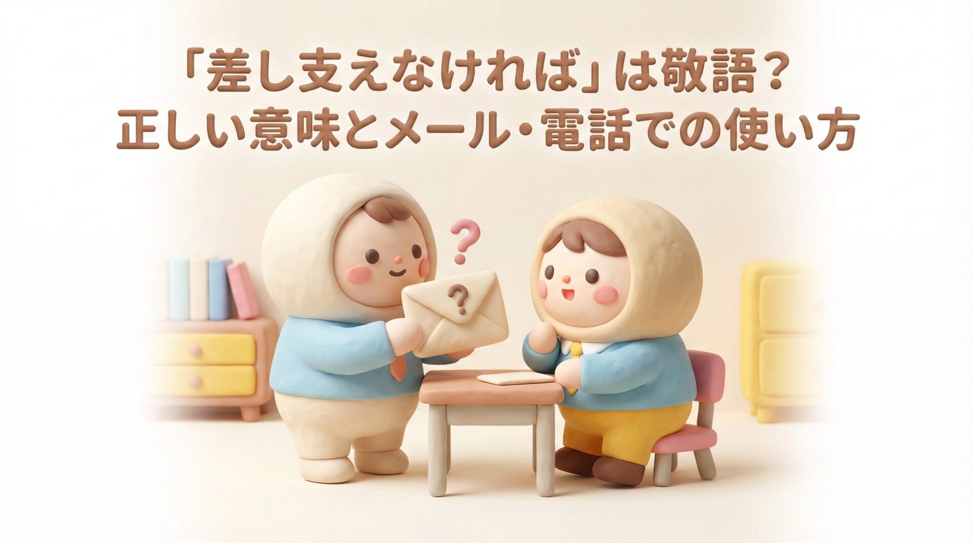 「差し支えなければ」は敬語?正しい意味とビジネスメール・電話での使い方【例文・言い換え集付】