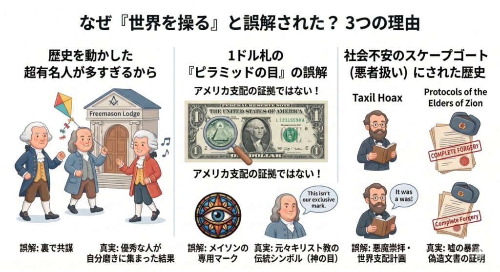 2. 陰謀論はなぜ生まれた？「世界を操る」と誤解される3つの理由