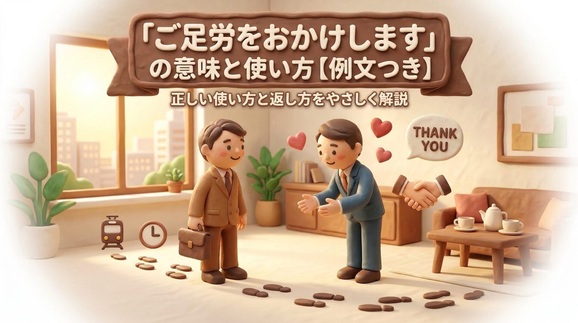 【例文つき】「ご足労をおかけします」の意味とは？正しい使い方