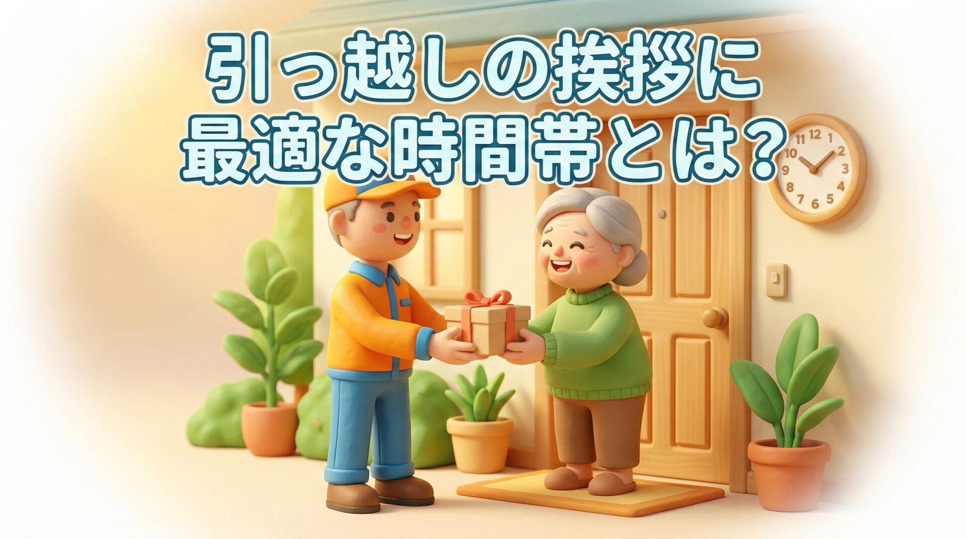 引っ越しの挨拶は何時が正解?ベストな時間帯と不在時のマナー