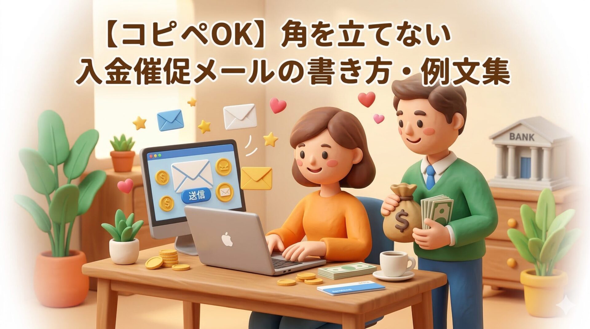 【コピペOK】角を立てない入金催促メールの書き方・例文集|気まずさを解消するマナー
